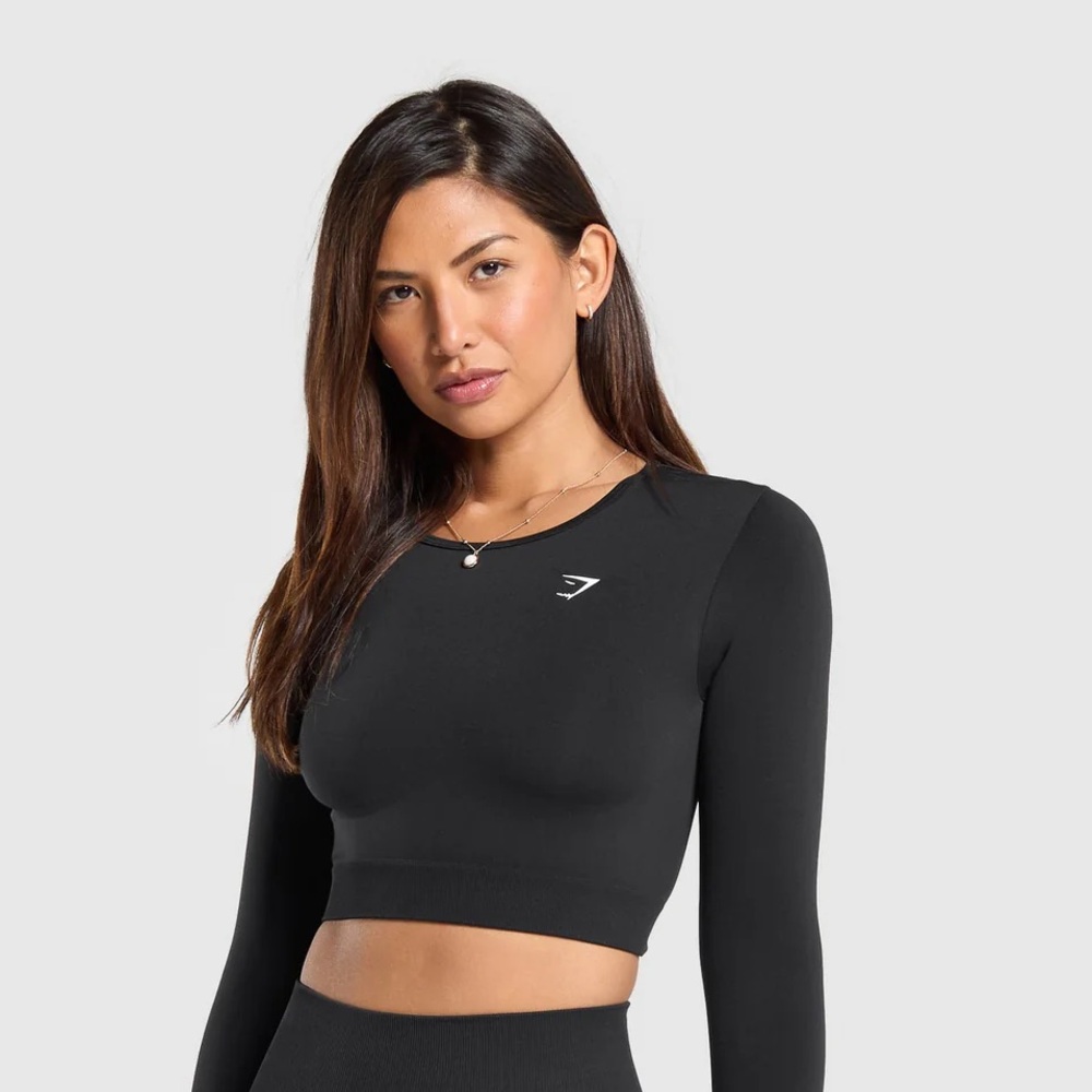 Gymshark Everyday Seamless Long Sleeve Crop Top